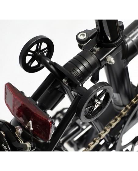 Folding bike ruedas simples de Brompton aleación de aluminio simplemente rueda con